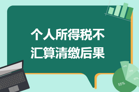 个人所得税不汇算清缴后果