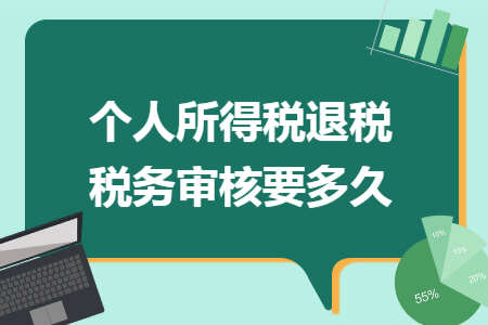 个人所得税退税税务审核要多久