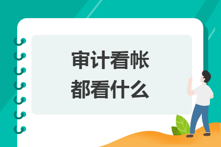 审计看帐都看什么