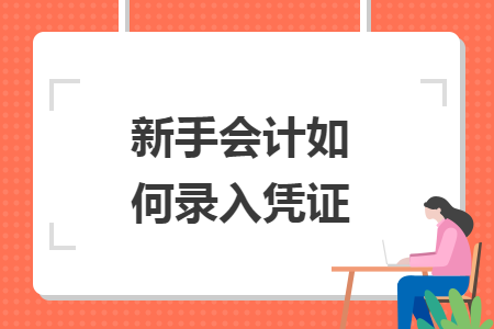 新手会计如何录入凭证