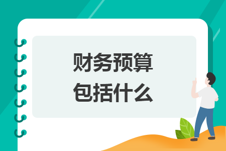 财务预算包括什么